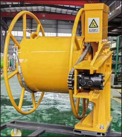 Explosion-proof cable reel system