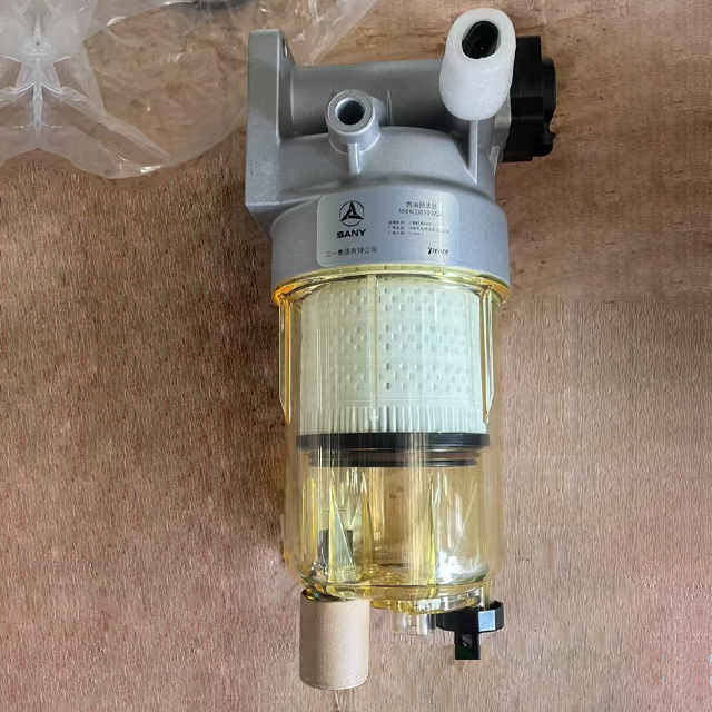 Fuel water separator water trap assembly filtration for sany excavators
