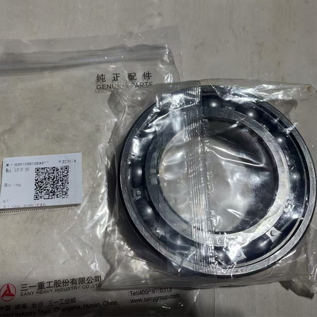Sany excavator parts Tapered roller Deep Groove self-aligning thrust ball bearing Sany excavator parts
