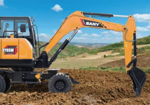 Why we choose sany excavator SY65W？
