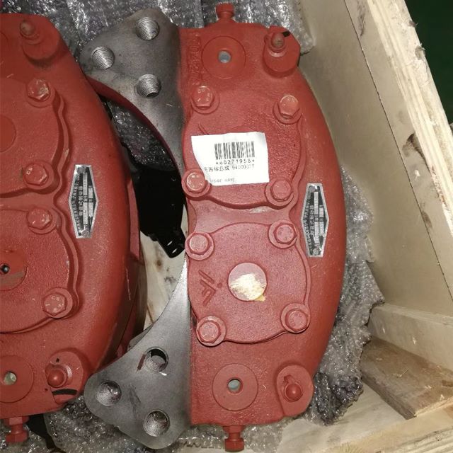 Disc brake caliper kit assembly for shovel loader forklift truck