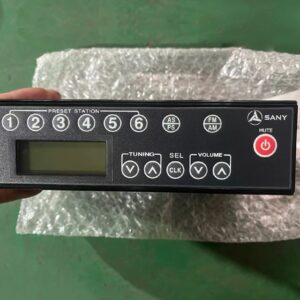 Radio and media player suitable for Sany excavators and loaders