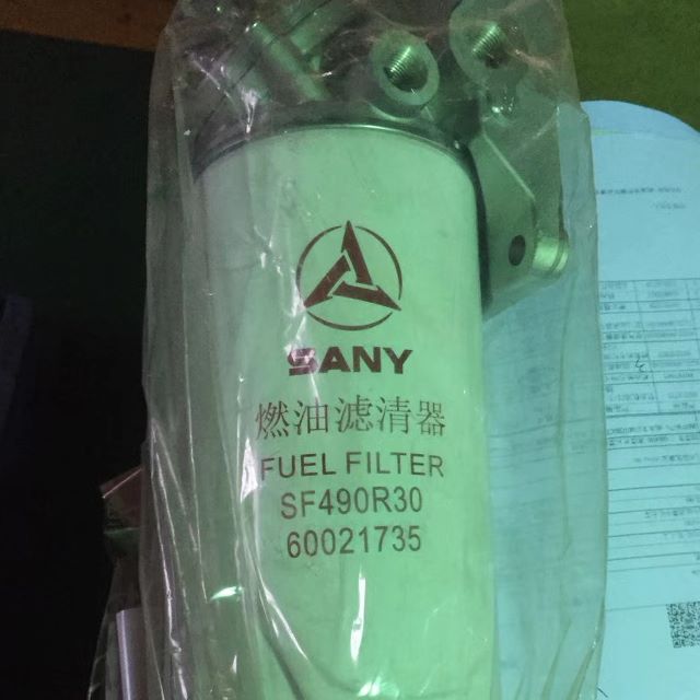 Sany excavator primary fuel filter pre-filter cartridge for construction projects company