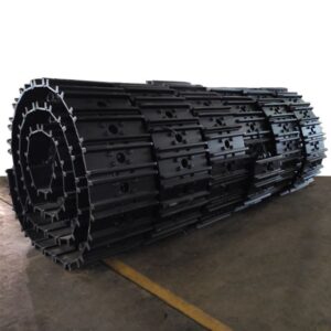 Sany excavator tracks maintenance service company parts of crawler shoes assembly