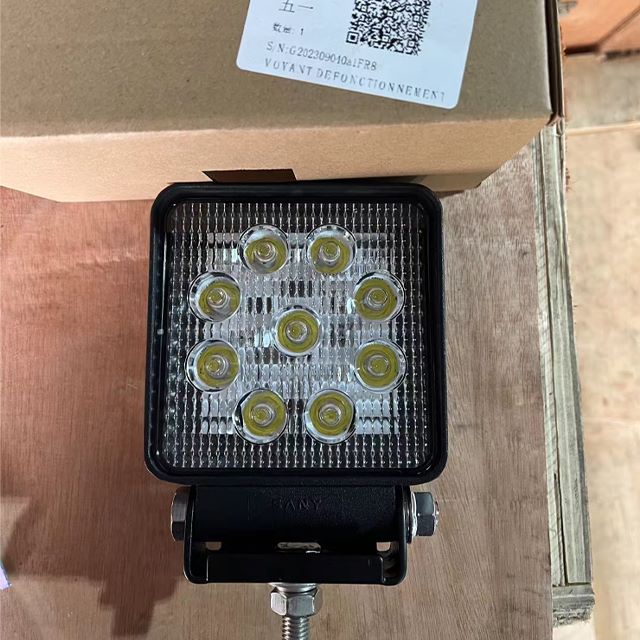 Sany parts working work light for sy650 sy750 excavators parts company