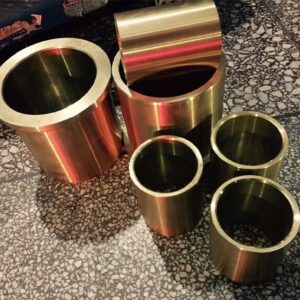 Zoomlion crane bearing bush flange shaft sleeve camshaft spacing bushing for 55 ton 75 ton crane
