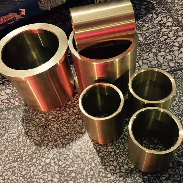 Zoomlion crane bearing bush flange shaft sleeve camshaft spacing bushing for 55 ton 75 ton crane