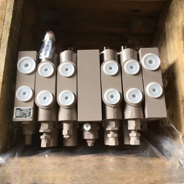 Zoomlion crane superstructure control Multi-way valve for Korea equipment company