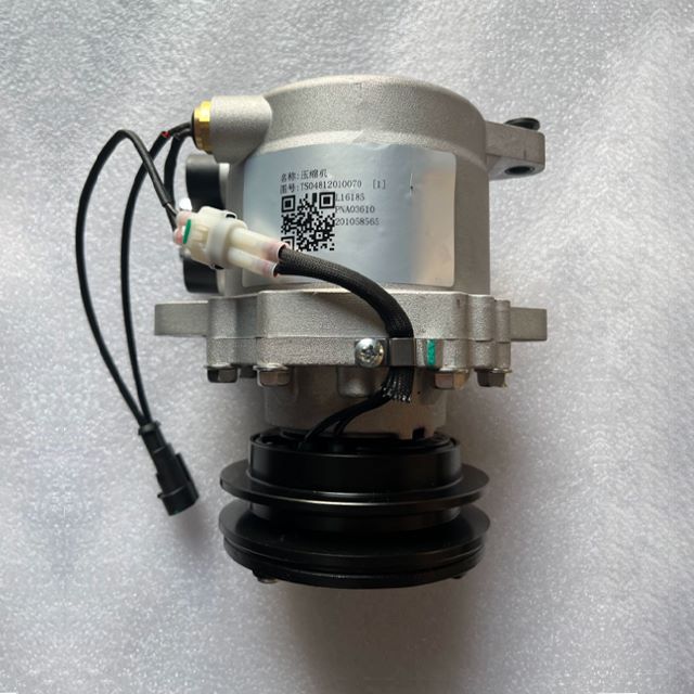 Weichai air conditioner condition conditioning compressor in a internal combustion diesel engine