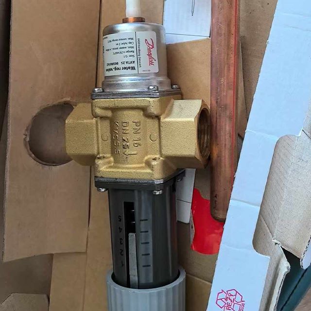 Danfoss water pressure regulator valve, control regulating solenoid valve, thermal expansion valve