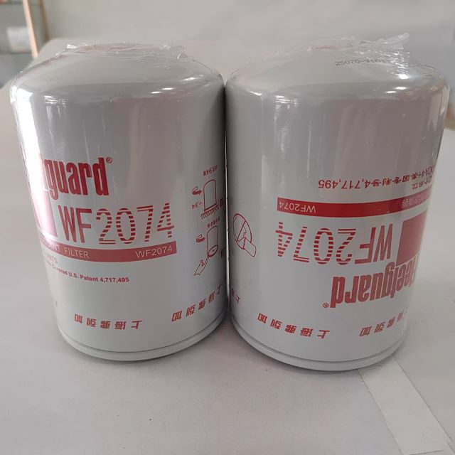 Fleetguard water filter element, cooler coolant water pump filter for cummins diesel engine cooling system