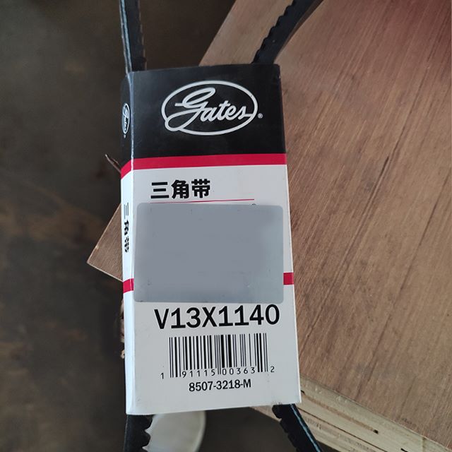 GATES V-belts V belts for Sany heavy equipment dump truck parts