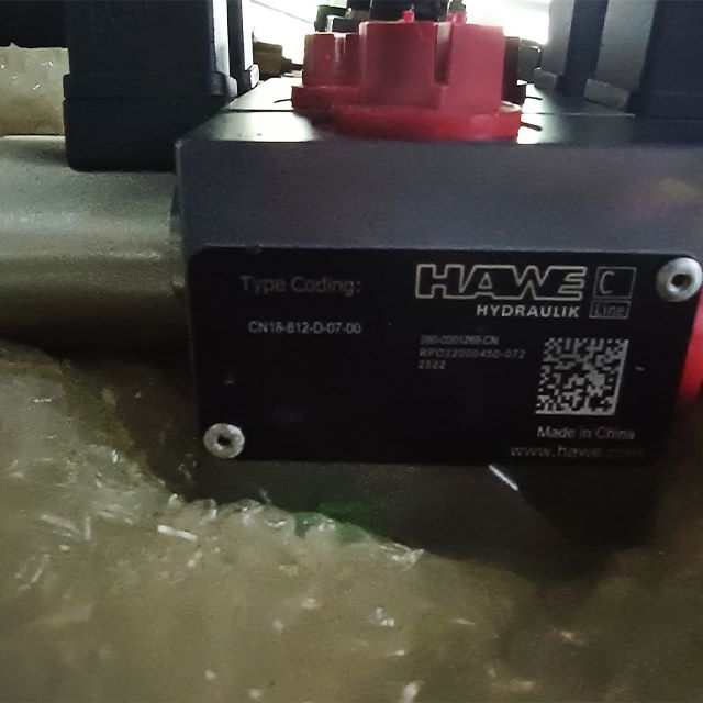 HAWE shut-off follow-up two-stage miting sequence suction suction valves, limit switch valve, back pressure valve