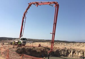 High quality truck-mounted concrete pumps