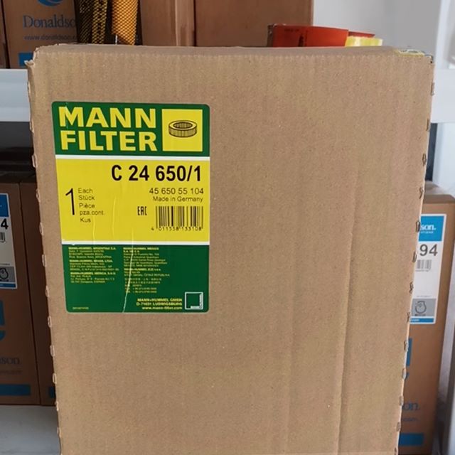 MANN+HUMMEL primary secondary diesel fuel filter, fuel water separator, air filter