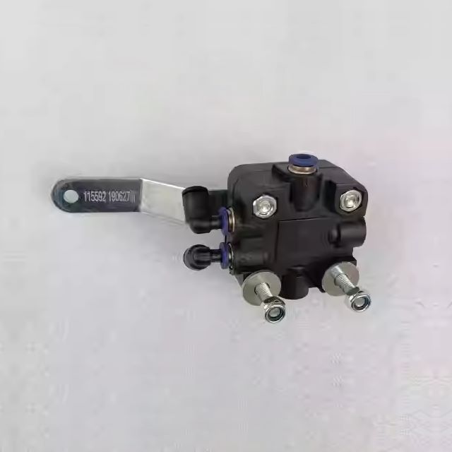 Sany heavy truck cab front rear air suspension height control adjustment left right valve