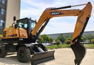 Why we choose sany excavator SY65W？