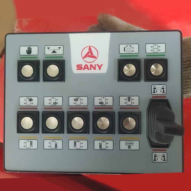 sany crane outrigger dedicated computer control panel of genuine sany crawler crane parts from distributor