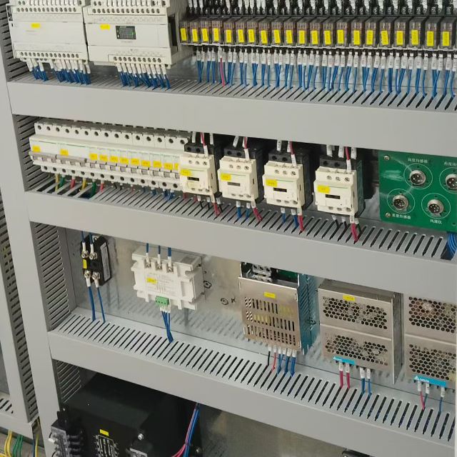 zoomlion tower crane electrical control cabinet system assembly, ECC parts including PLC programmable logic controller